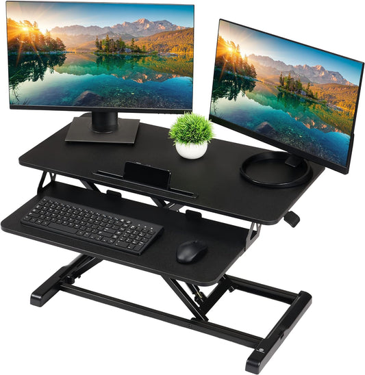 32 Inch Adjustable  Standing Desk Converter