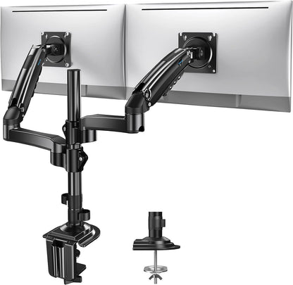 Dual Monitor Mount up to 32 inches Screens,  Hold 19.8lbs