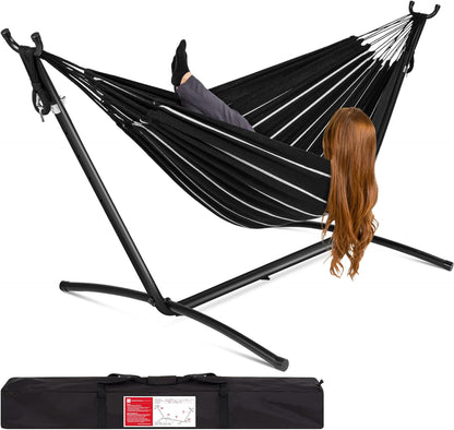 Products Double Hammock with Steel Stand