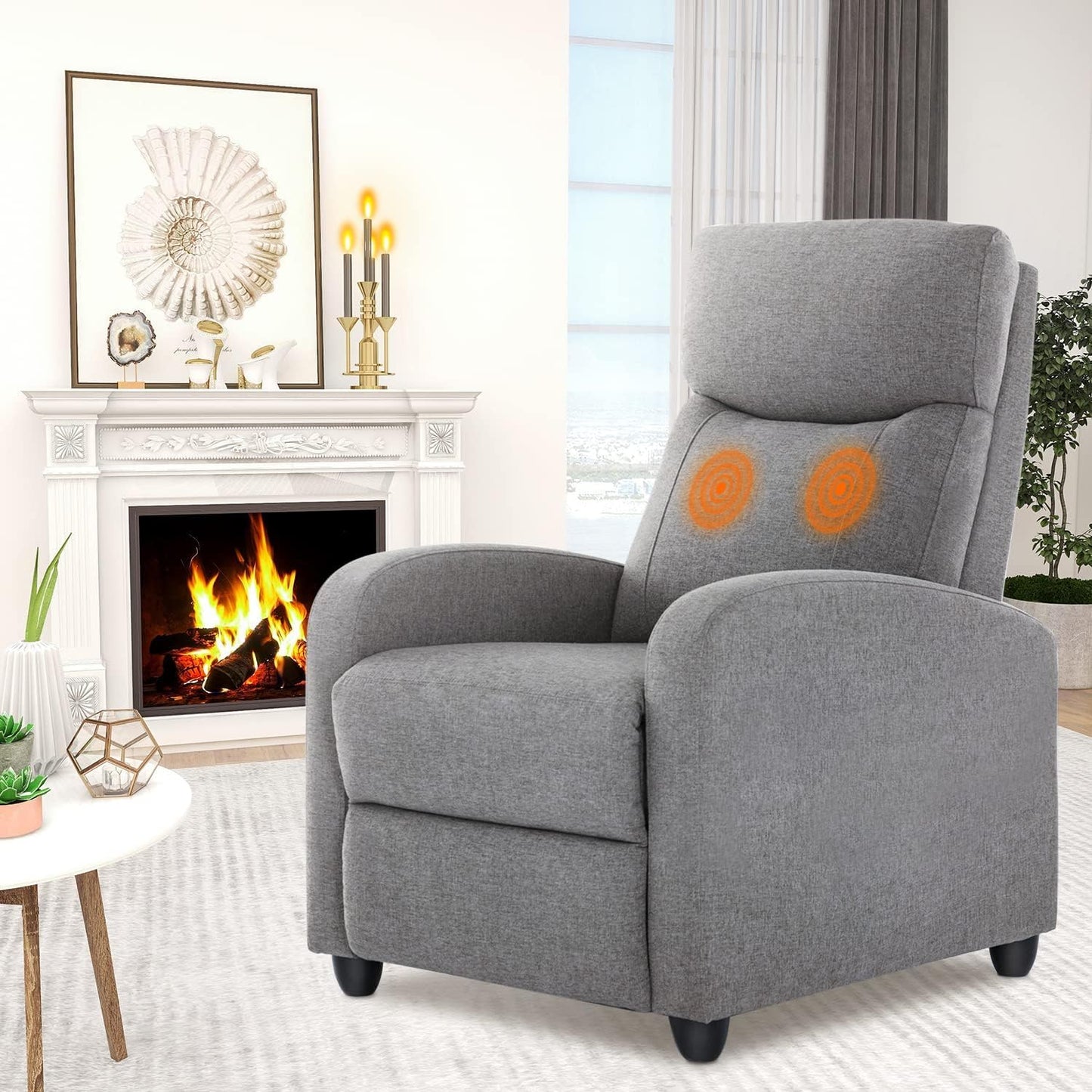 Recliner Chair for Adults with Lumbar Support