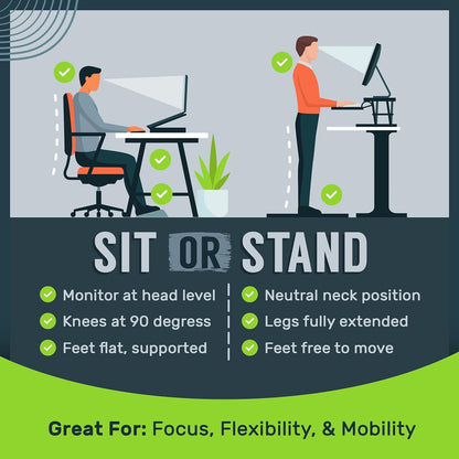 32 Inch Adjustable  Standing Desk Converter