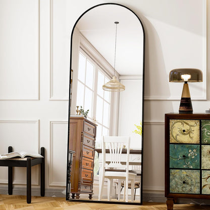 64"x21" Arched Leaning Full Length Mirror